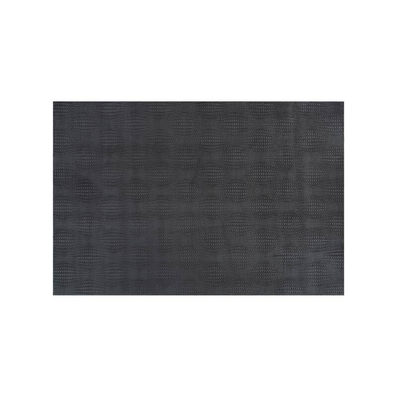 Beverly Rug Serenity Solid Modern Non Slip Soft Indoor Area Rug - 2X3 - Dark Gray