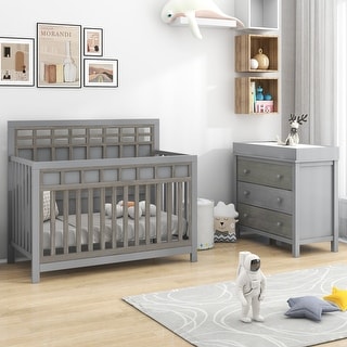 Changing table and cot set sales