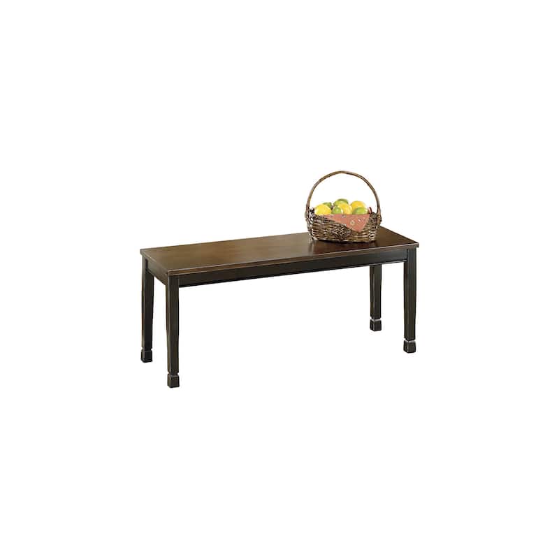 Signature Design by Ashley Owingsville Black/Brown 6-Piece Dining Package