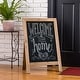 preview thumbnail 29 of 71, Glitzhome 4th of July Wooden Standing Easel Hanging Porch Signs