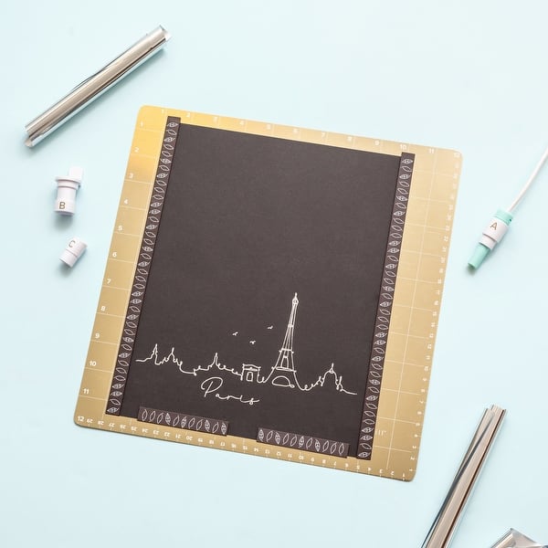 Shop We R Memory Keepers Foil Quill Magnetic Mat 12 X12 Overstock 30701967