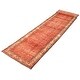preview thumbnail 4 of 7, ECARPETGALLERY Hand-knotted Andelz Red Wool Rug - 3'5 x 13'7