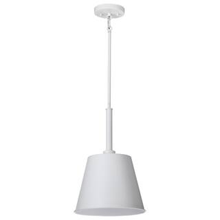 Alexis 1 Light Small Pendant Matte White Finish - Matte White