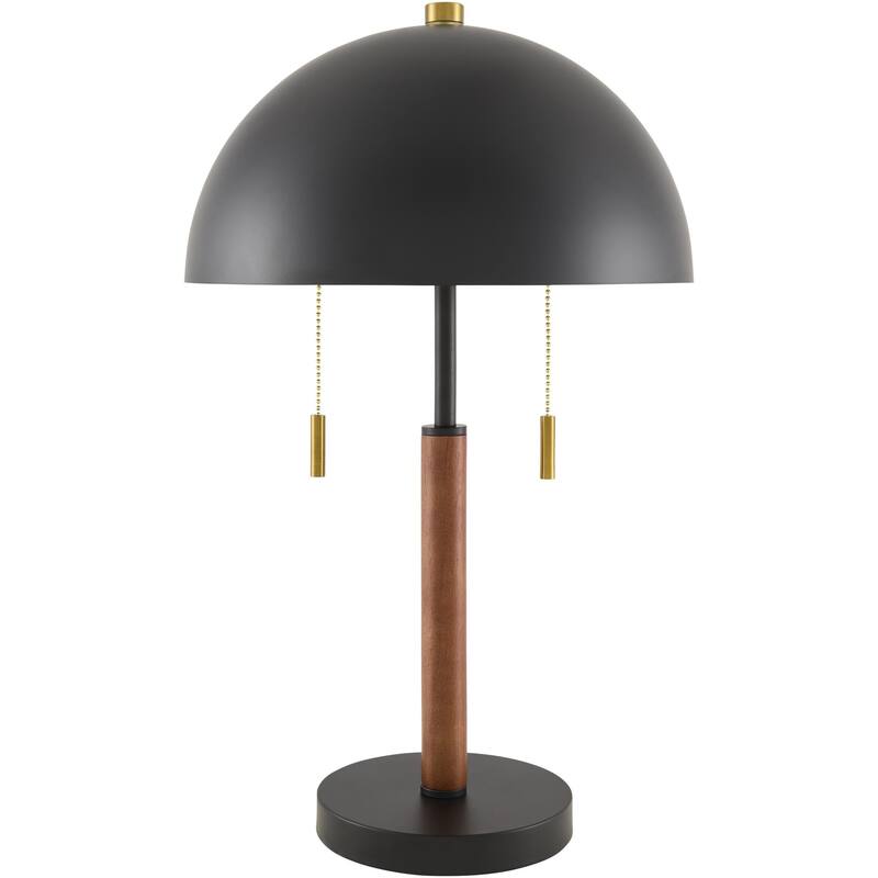 Livabliss Tiwi Traditional Accent Table Lamp - 21"H x 13"W x 13"D