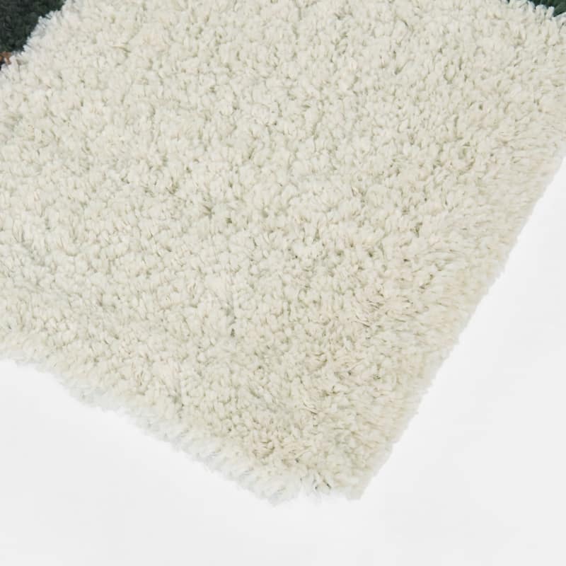 Martha Color Block Shag Area Rug