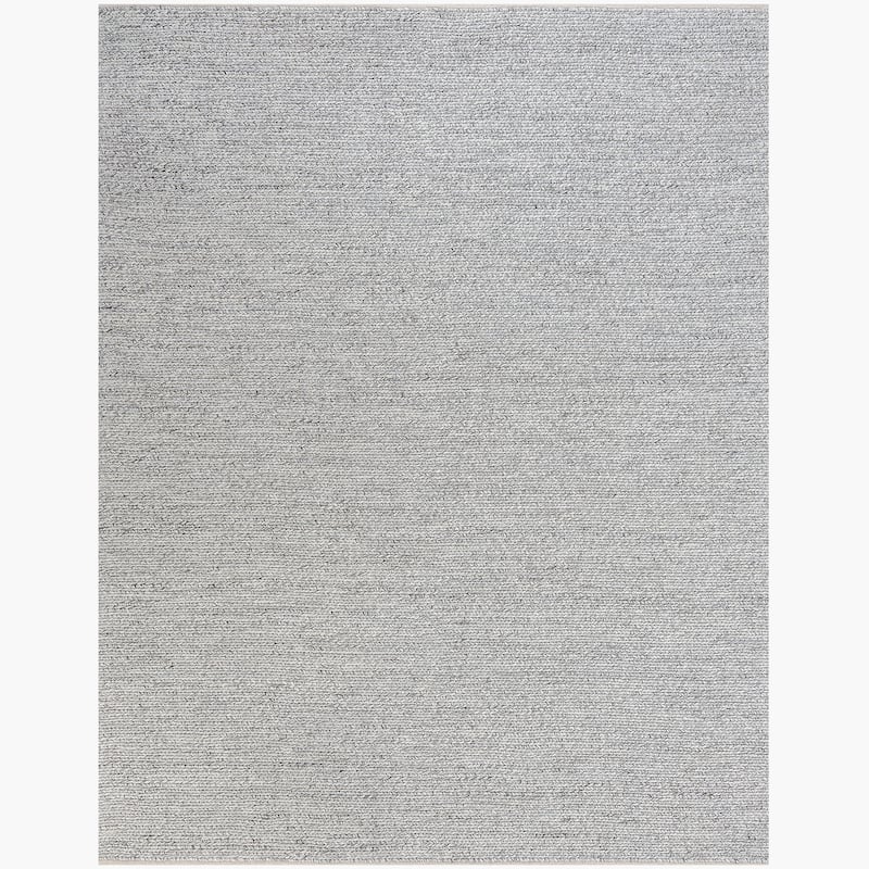 Ben Soleimani Performance Braided New Zealand Wool Hand Woven Rug - Fog - 6' x 9'