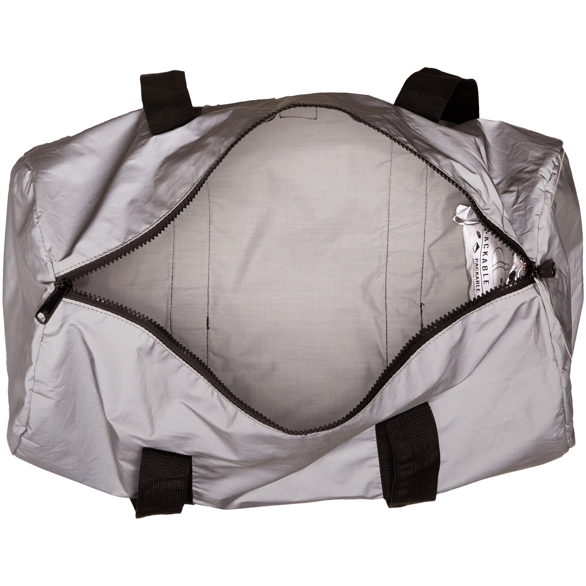 reflective duffle bag