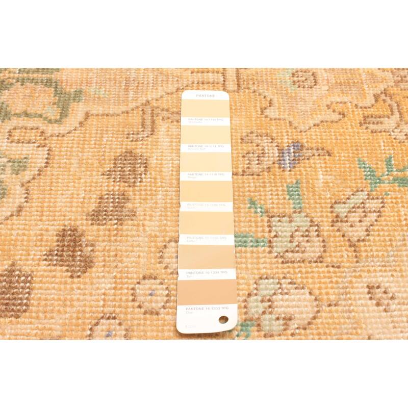 ECARPETGALLERY Hand-knotted Antalya Vintage Beige Wool Rug - 3'1 x 4'9