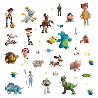 Green & Blue & Yellow Toy Story 4 Wall Decals by RoomMates