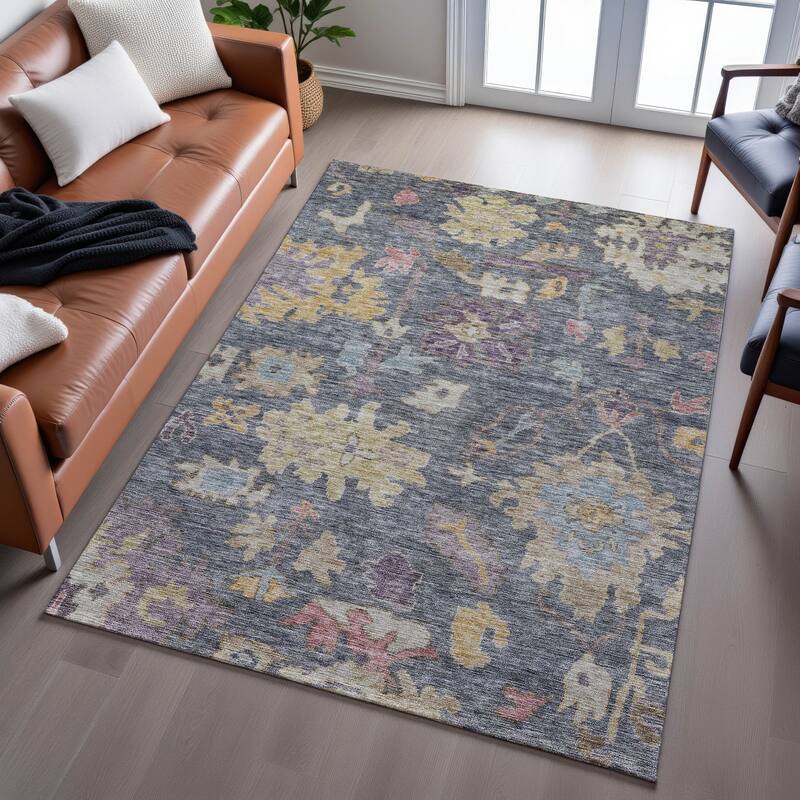 Premium Washable Super Soft Vintage Traditional Mayfield Rug