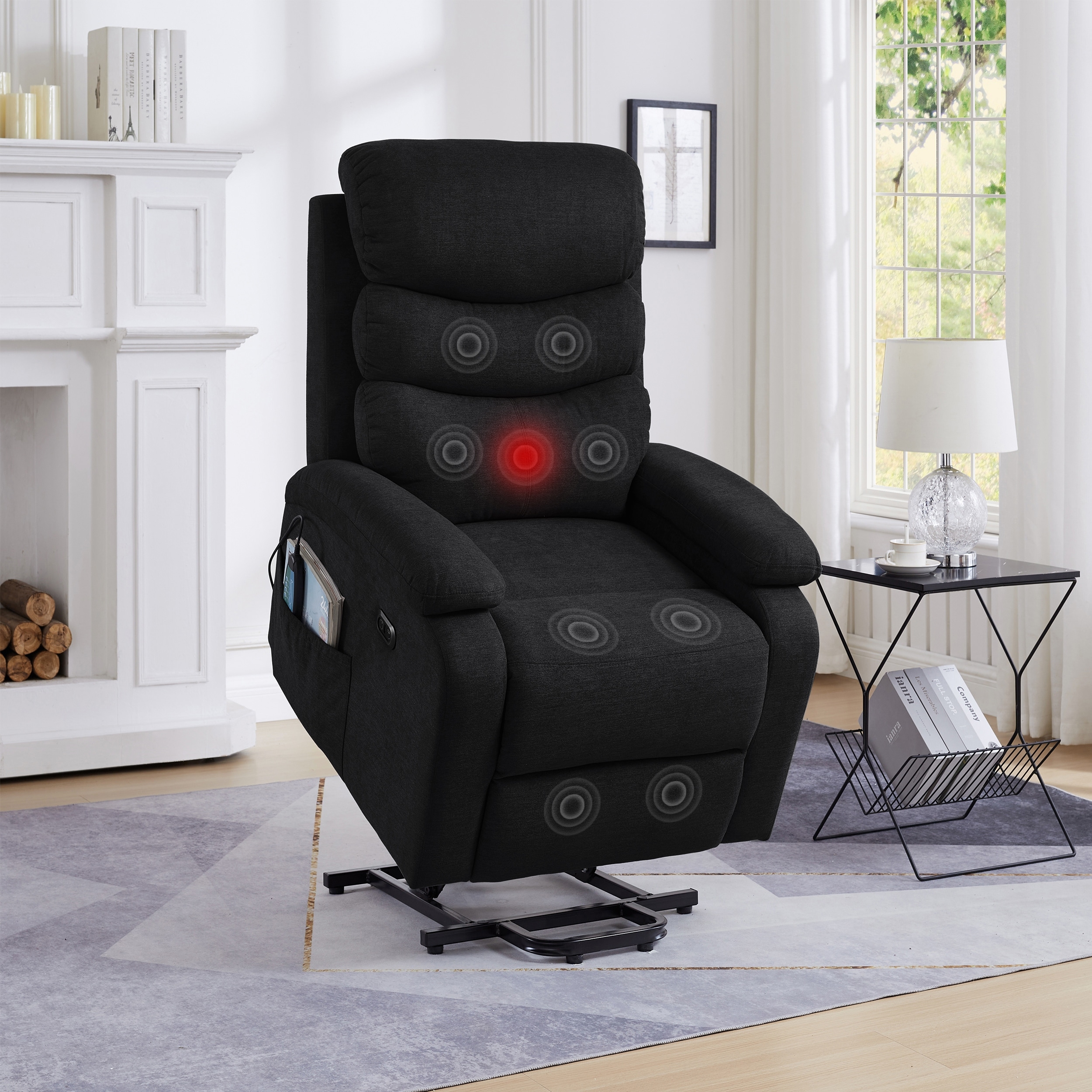 Electric lift assist recliner shop