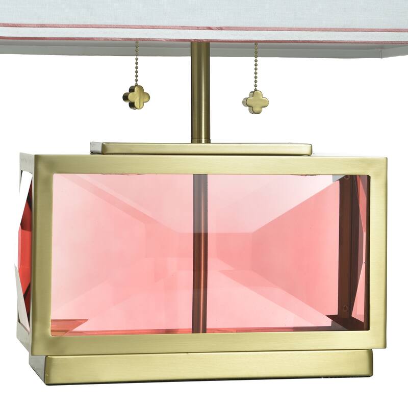 Tamara Day for Stylecraft Celeste Pure Crystal Glass Table Lamp