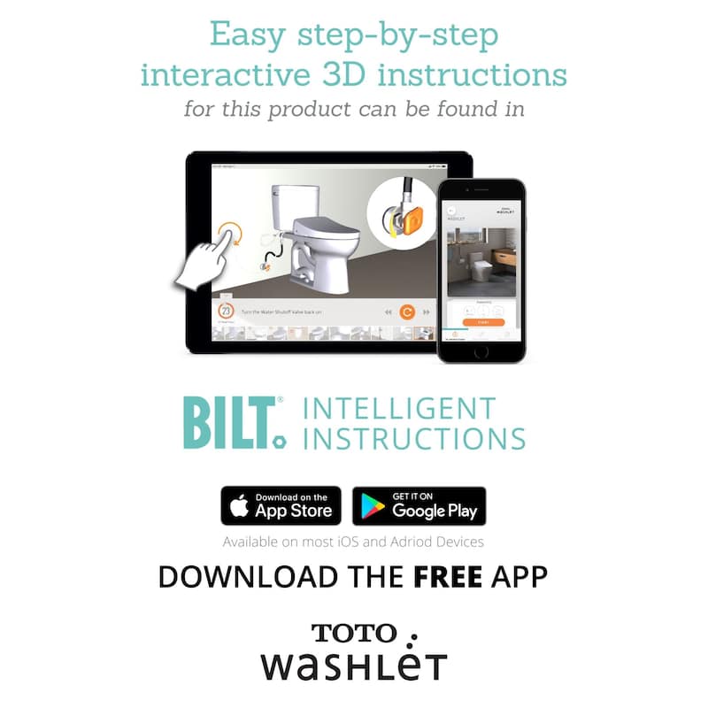 TOTO SW3023 KC2 Washlet Round Soft Close Bidet Seat