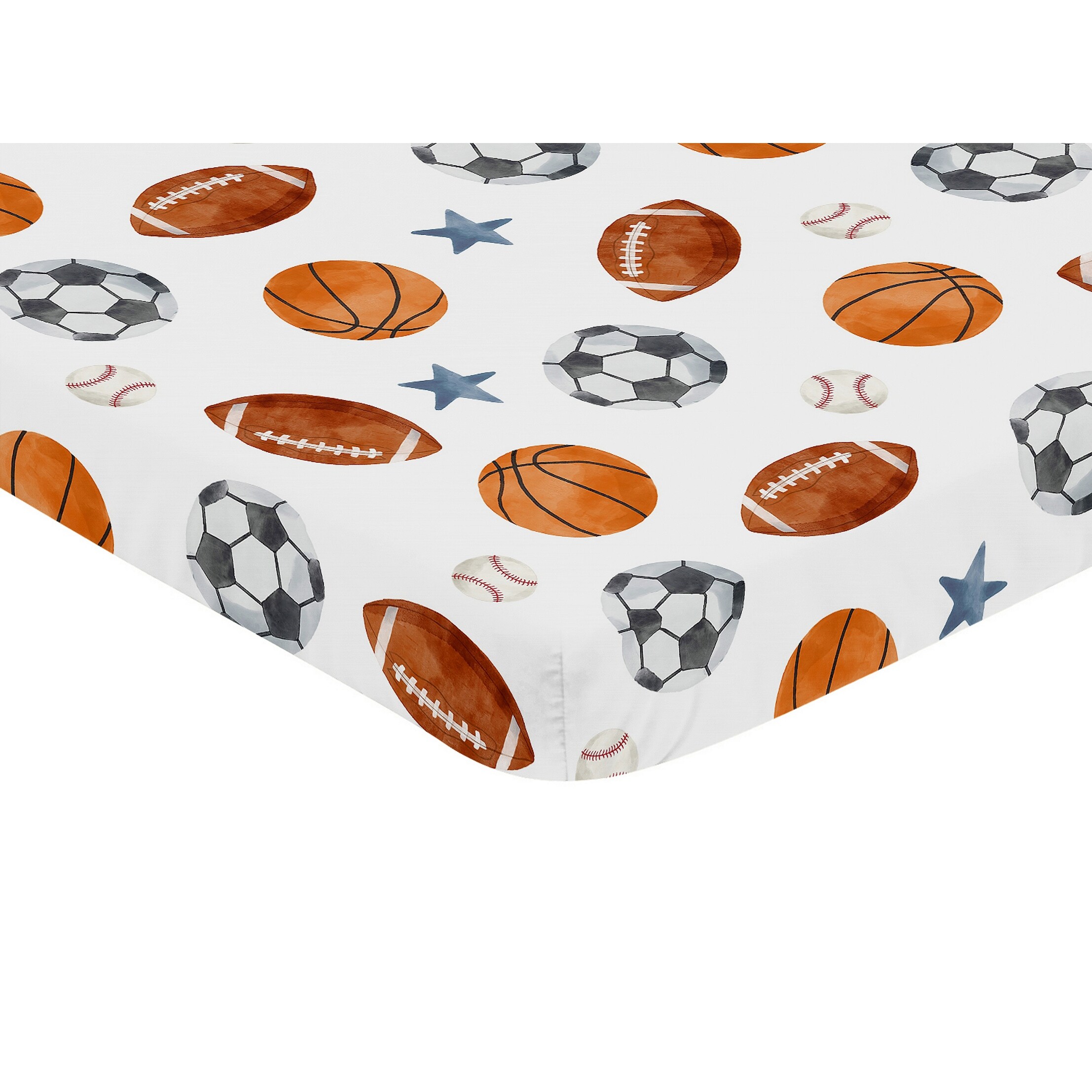 Basketball crib sheets clearance