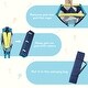 preview thumbnail 11 of 11, Kinbor Baby Playard Portable Playpen with Mattress Fordable Activity Safety Play for Toddler Boys Girls Fun Time 39inch x 39inch