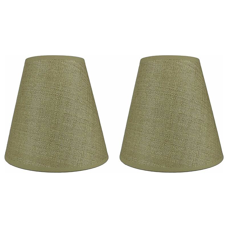 Many Selections Table Lamp Shade, 5 inch Top, 9 inch Bottom, 8.5 inch Slant