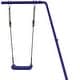 preview thumbnail 7 of 19, vidaXL Swing Set Outdoor Backyard Wooden Playground Equipment for Kids Age 3-8