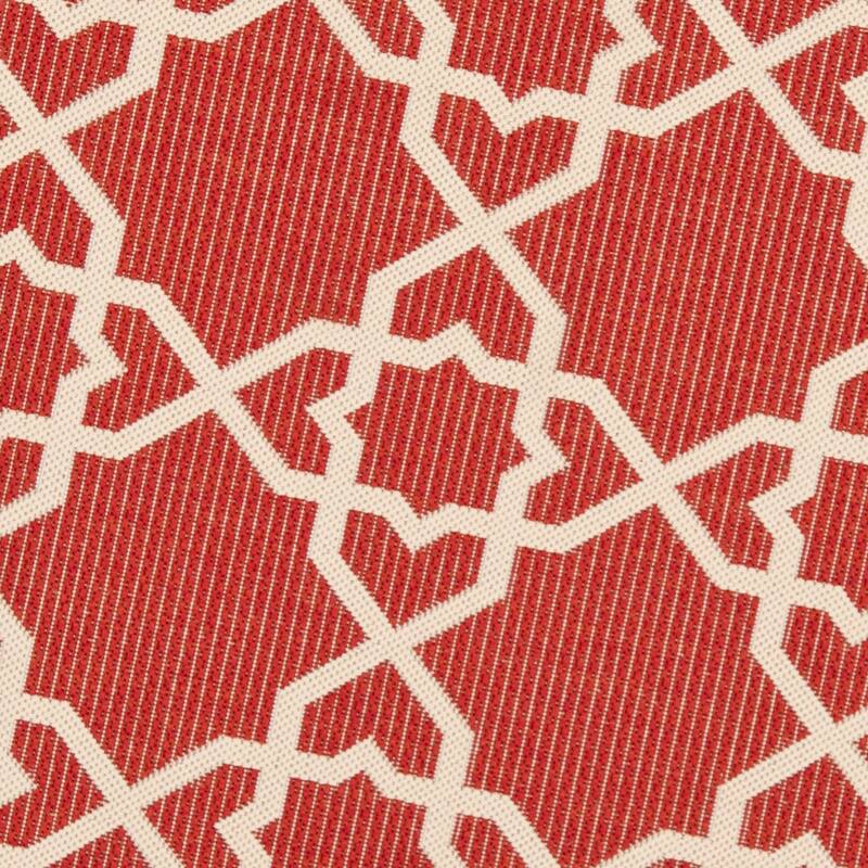 SAFAVIEH Courtyard Lawanda Trellis Indoor/ Outdoor Waterproof Patio Backyard Rug