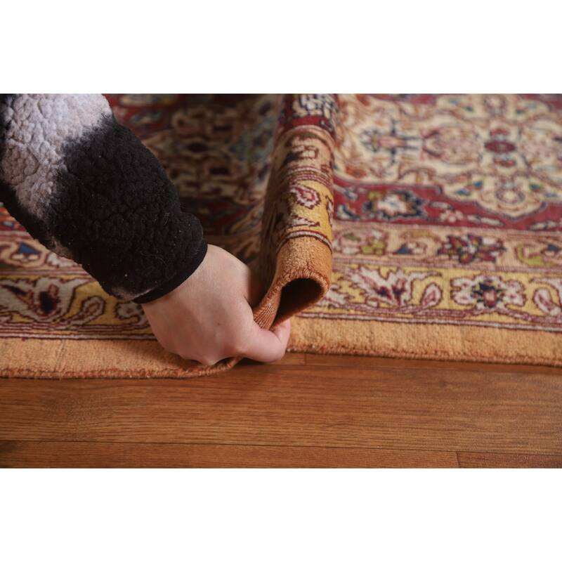 Vegetable Dye Large Tabriz Persian Area Rug Hand-knotted Wool Carpet - 11'5" x 16'2"