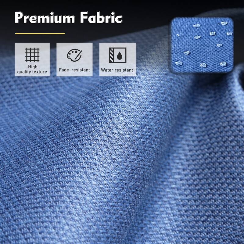 XIZZI 2-piece Patio Furniture Wicker Outdoor Chair Set