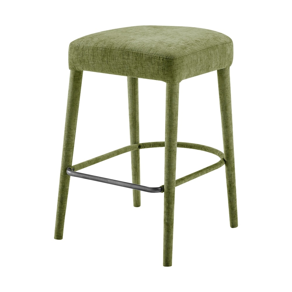 NPD Furniture Rylee Backless Counter Stool (Set of 2)