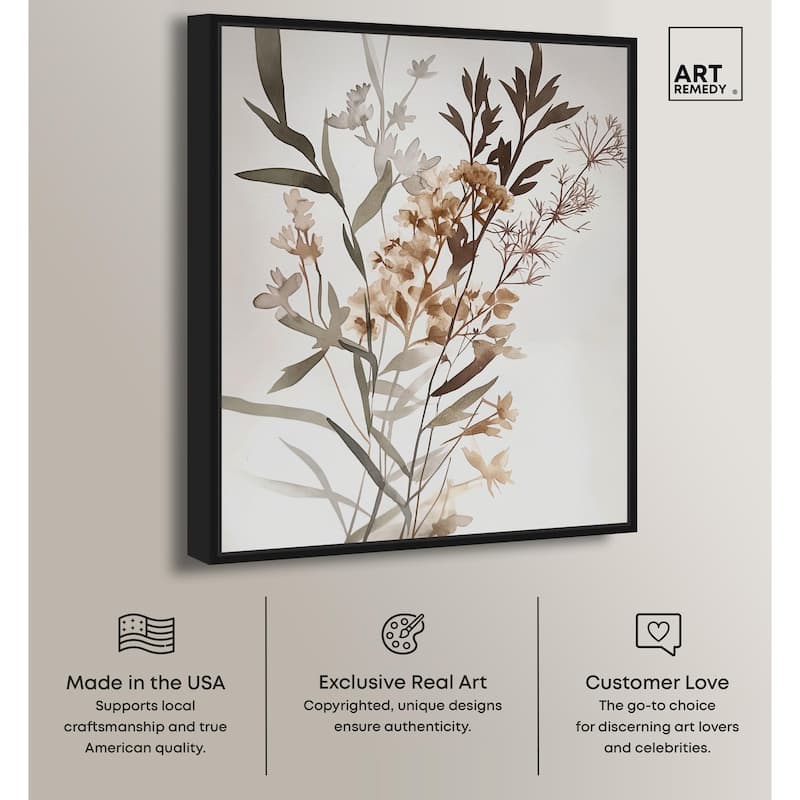 Meadow's Murmur II Canvas by Art Remedy
