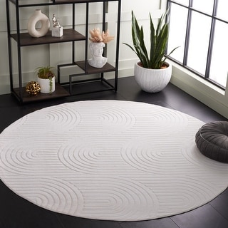 SAFAVIEH Faux Rabbit Fur Mirabelle Shag Rug