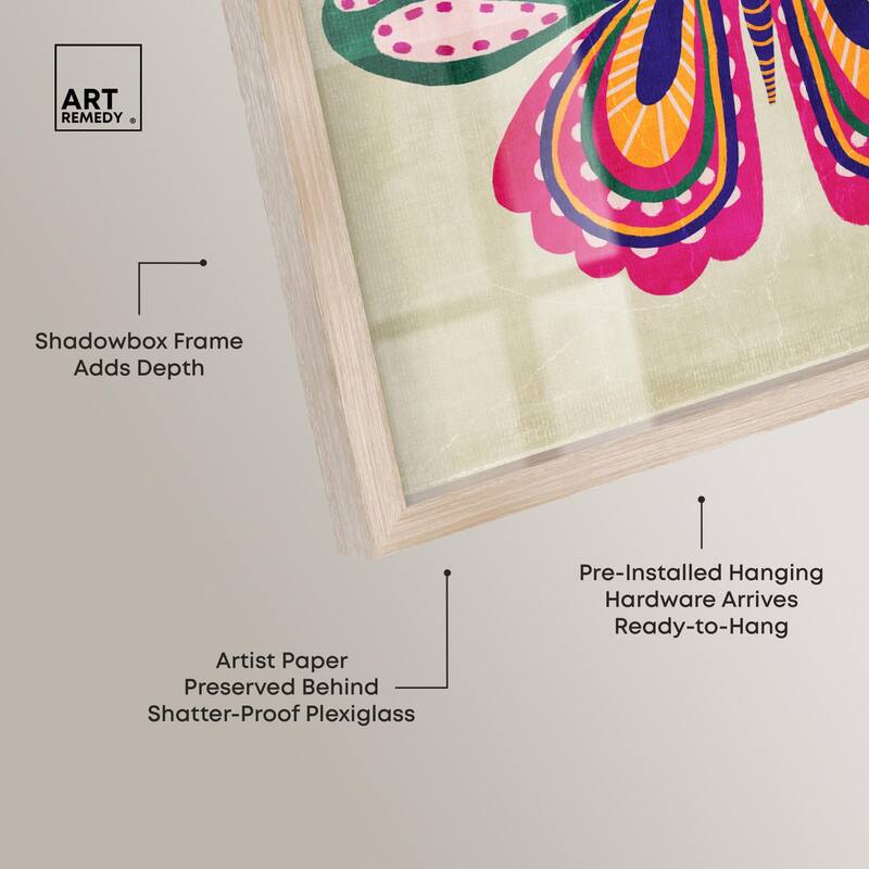 Butterfly Wings Shadowbox by Art Remedy