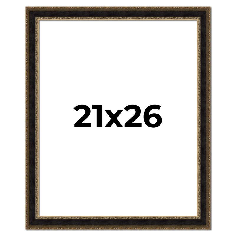 21x26 Frame Gold Antique Vintage Sold Wood Picture Frame | 1.75 Inch