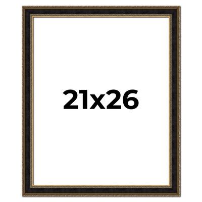 21x26 Frame Gold Antique Vintage Sold Wood Picture Frame | 1.75 Inch