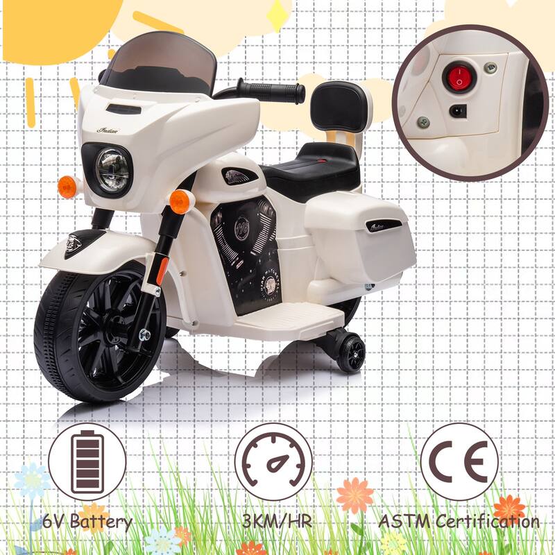 Kids Electric Dirt Bike, Ride On Motorcycle for Kids Best Gift