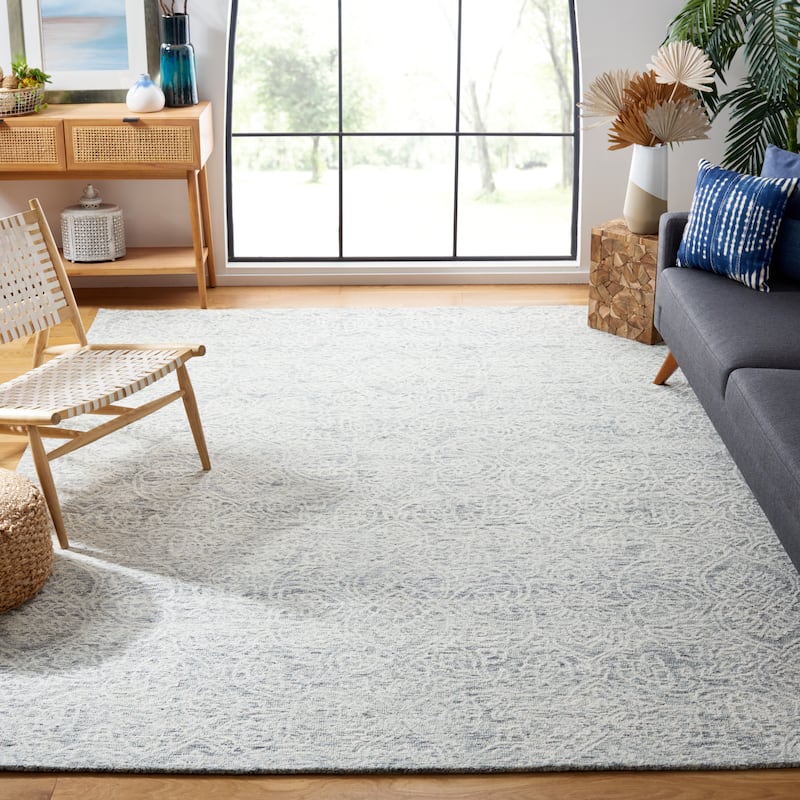 SAFAVIEH Handmade Metro Lorenzina French Country Wool Rug