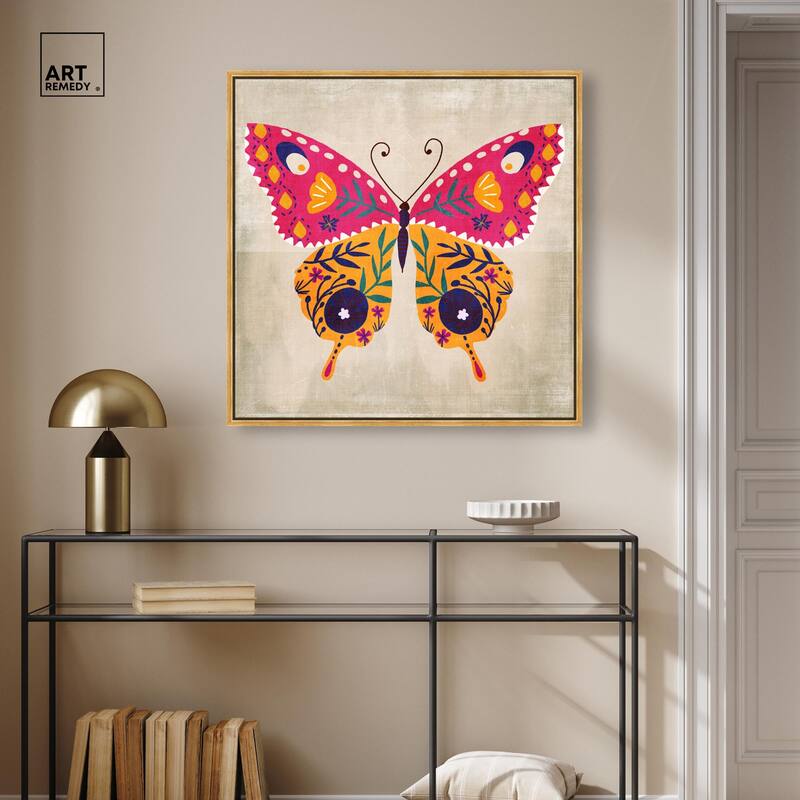 Butterfly Wings II Canvas by Art Remedy
