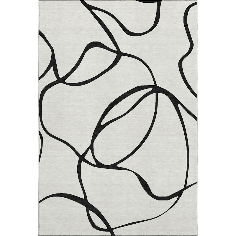 Premium Washable Super Soft Abstract Dash Mayfield Rug