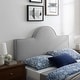 preview thumbnail 3 of 57, Dawn King/California King Performance Velvet Headboard