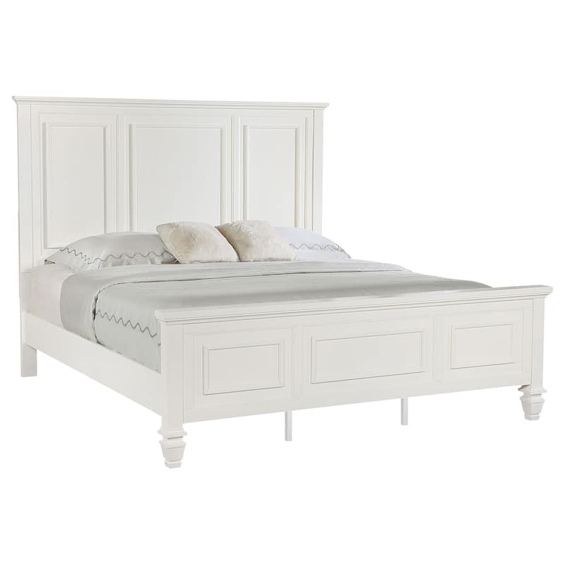 Sandy Beach Wood Panel Bed