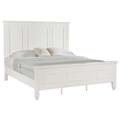Sandy Beach Wood Panel Bed