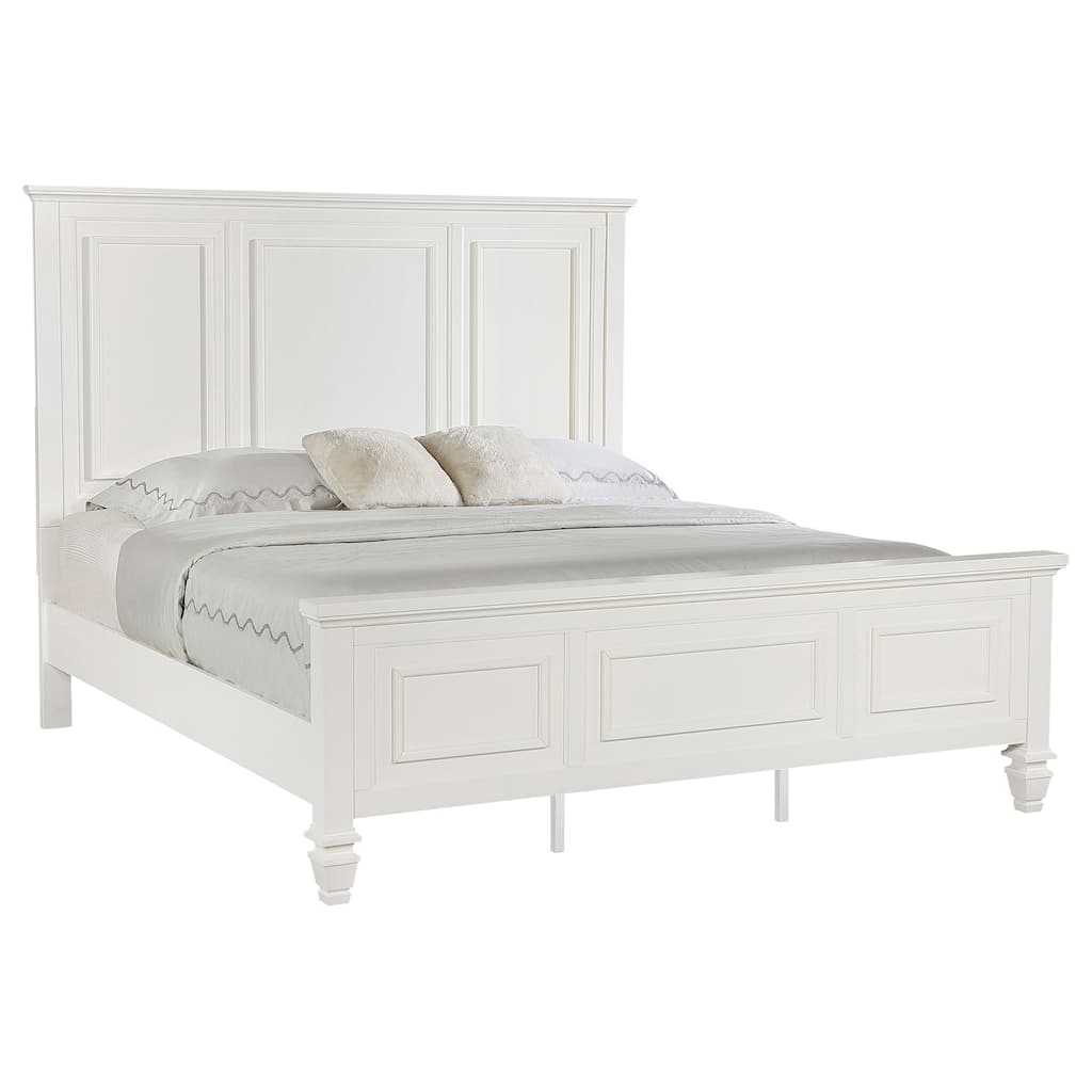 Sandy Beach Wood Panel Bed
