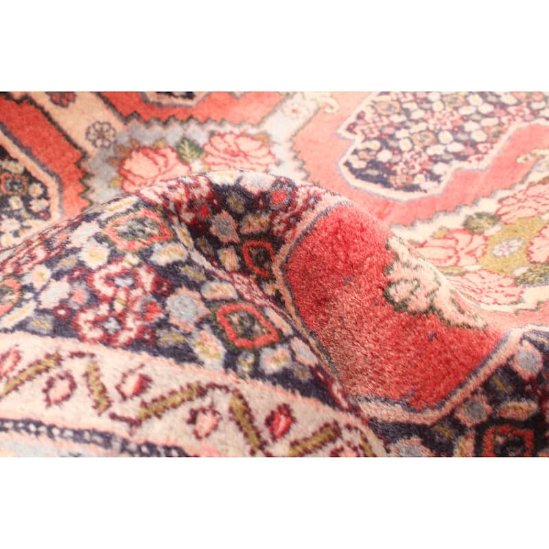 ECARPETGALLERY Hand-knotted Kayseri Red Wool Rug - 2'8 x 10'4