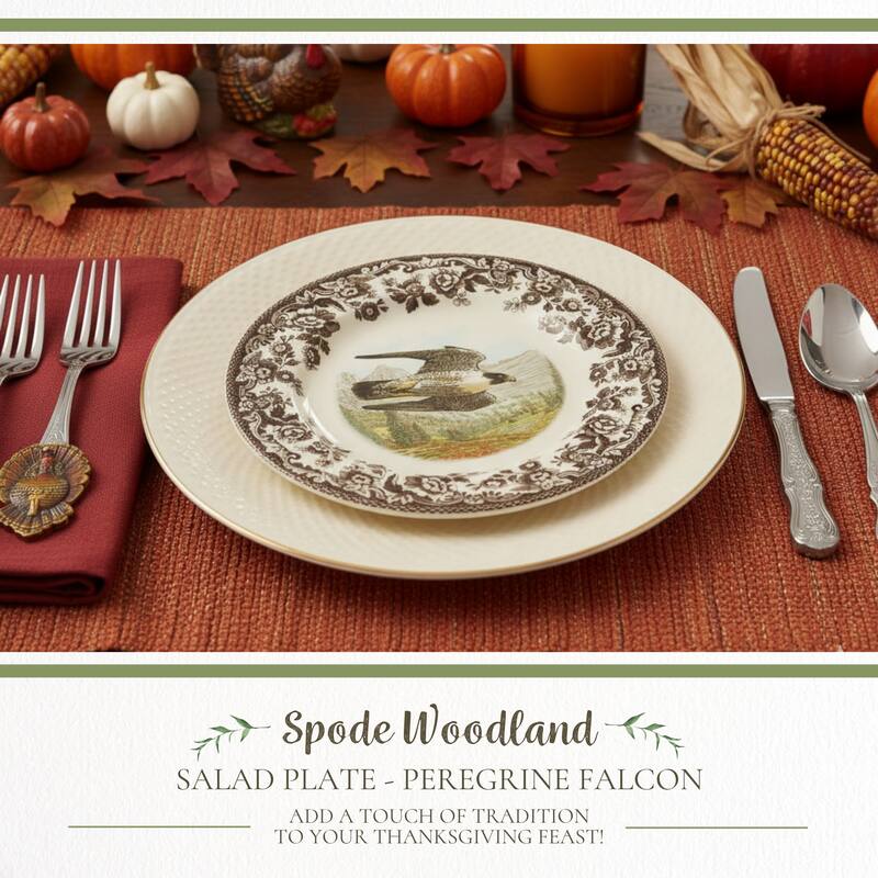 Spode Woodland Salad Plate