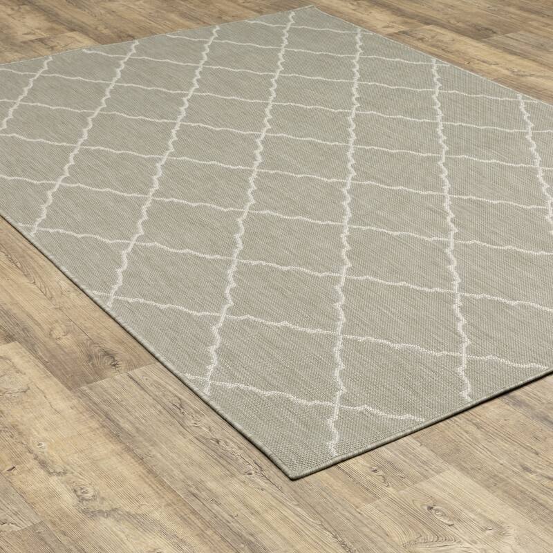 Vista Home Palmetto Diamond Trellis Indoor/ Outdoor Area Rug
