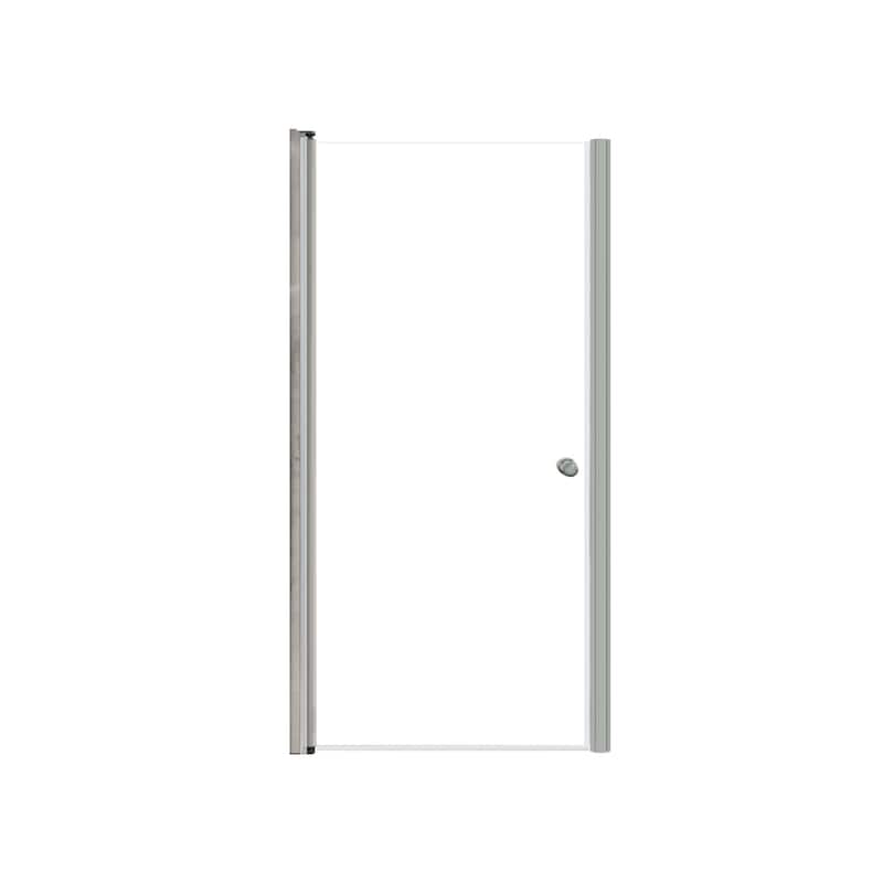 Transolid LSD337006C Lyna 70" High x 33" Wide Pivot Frameless Shower