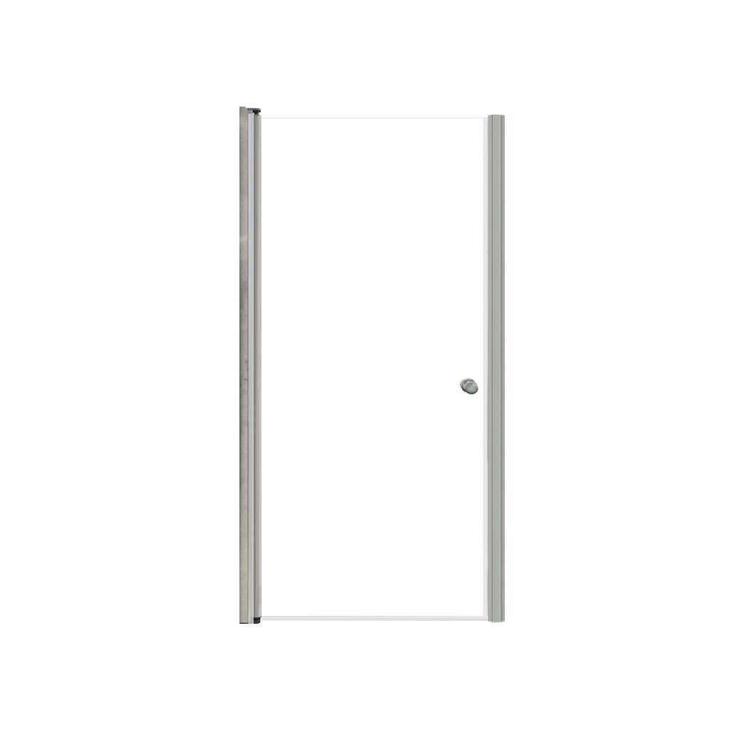 Transolid LSD337006C Lyna 70" High x 33" Wide Pivot Frameless Shower