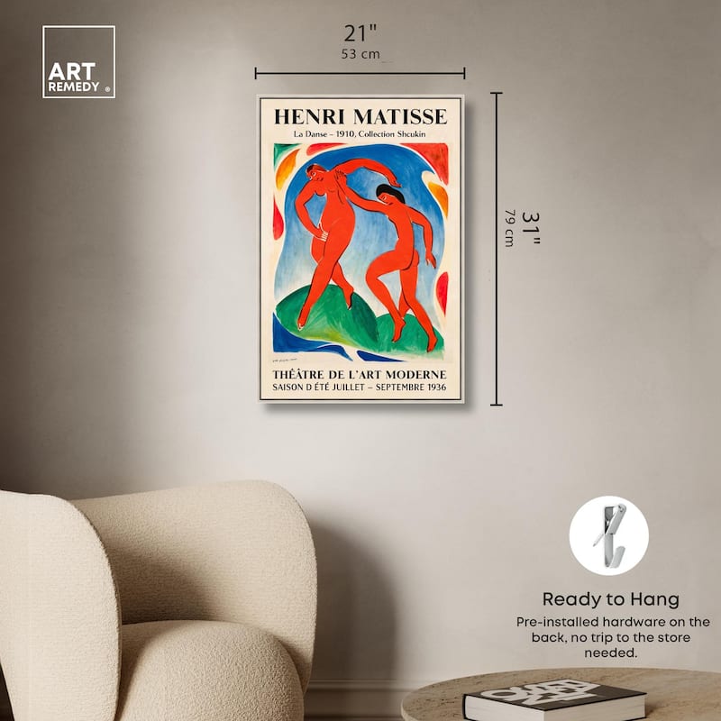 Dance by Henri Matisse Canvas by Art Remedy