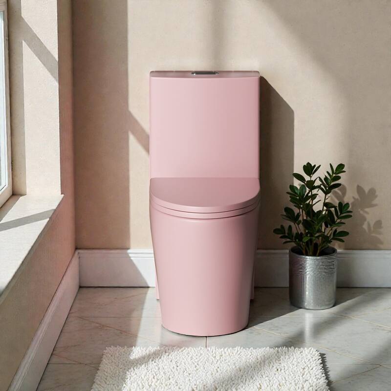 One Piece Elongated Toilet Tornado Flush. ADA Comfort Height 16.25 Inch. Dual Flush 1.1 1.6 GPF. MAP 1000g