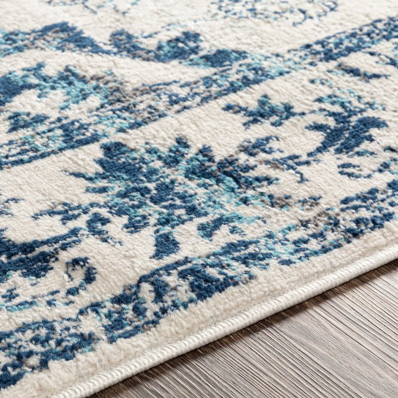 Livabliss Traditional Floransa Medallion Area Rug