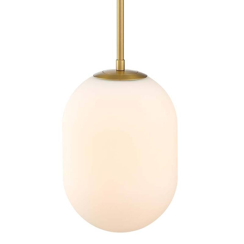 Designers Fountain D324M-8P Noor 9" Wide Mini Pendant - Brushed Gold
