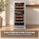 preview thumbnail 13 of 22, Ca'Lefort 15 inch 28 Bottle Built-in Dual Zone Wine Cooler Refrigerator