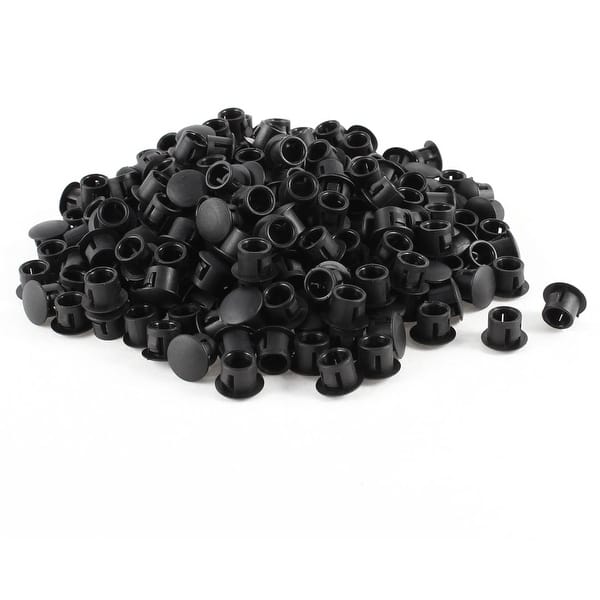 250 Pcs Black Plastic Locking 5/16 Inch 8mm Dia. Panel Hole Plugs - Bed ...