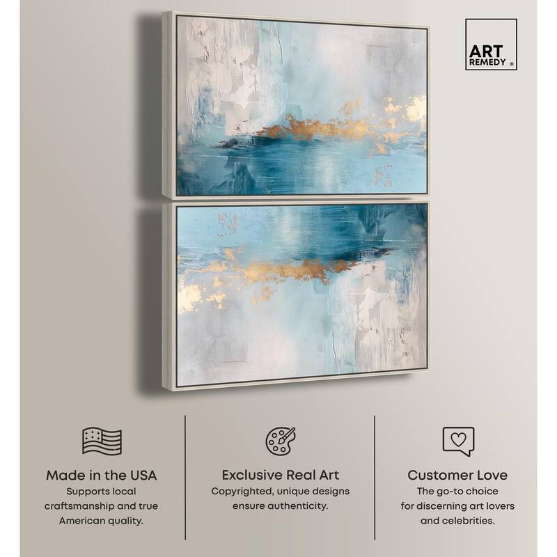 Turbulence II Canvas by Art Remedy